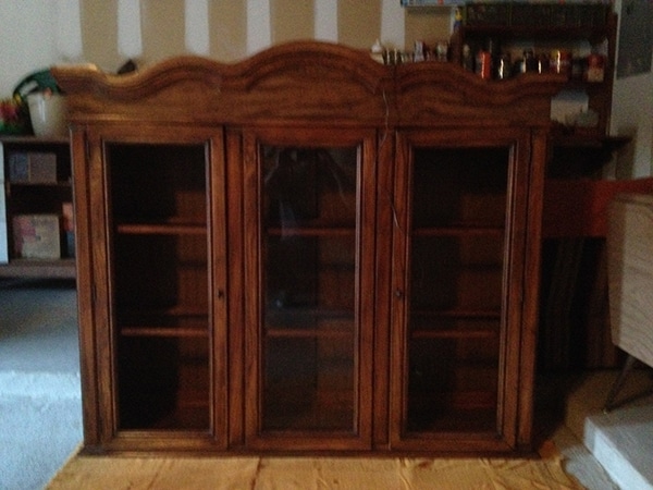 China Cabinet BEFORE //amber-oliver.com