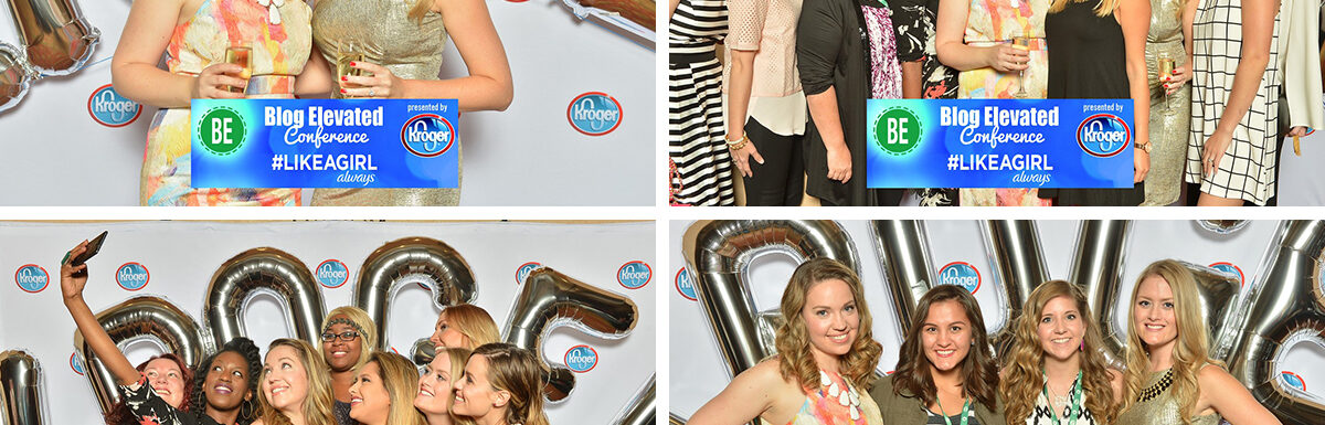 Blog-Elevated - Photo Booth at the evening party sponsored by Kroger