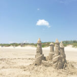 Sand Castles in Port Aransas //amber-oliver.com