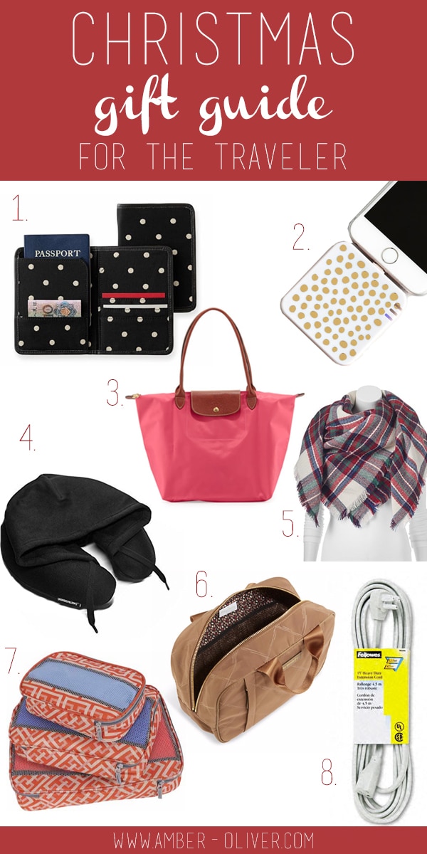 Christmas Gift Guide for the Traveler by Amber Oliver