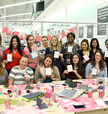 Galentine's Craft Party hosted by Amber Oliver