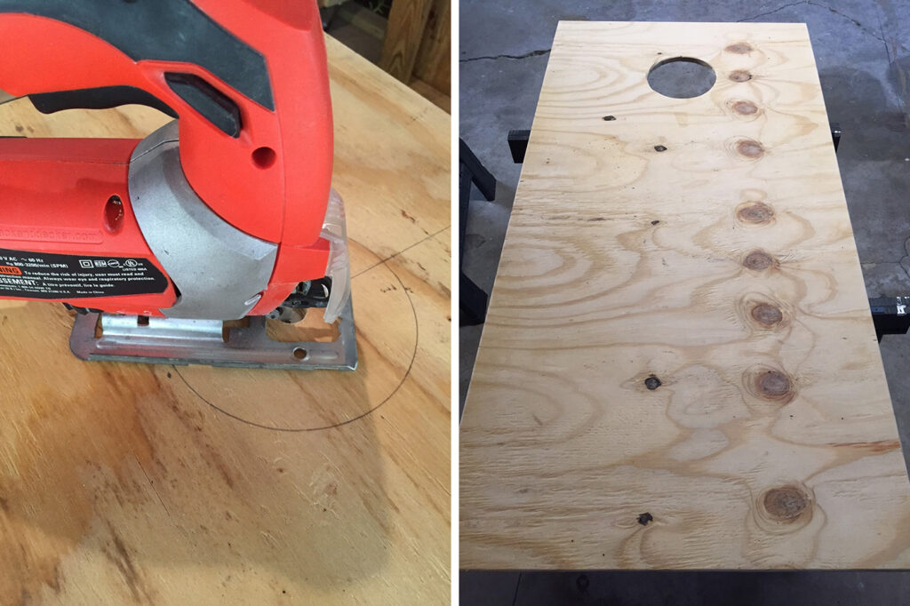 DIY Cornhole Boards - Tutorial to make your own!