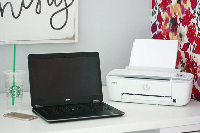 Managing Your Side Hustle // HP Deskjet 3752 // #CreateWithHP #CollectiveBias #AD