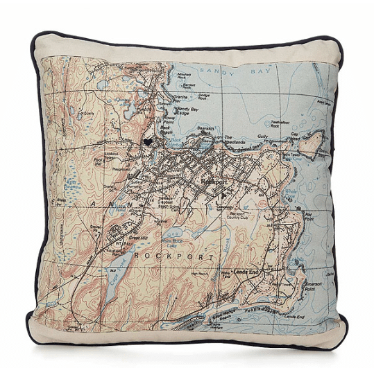 custom-map-pillow