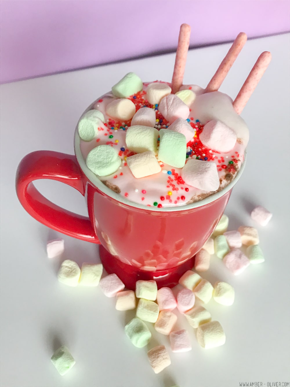 Unicorn Hot Chocolate! With a video recipe 