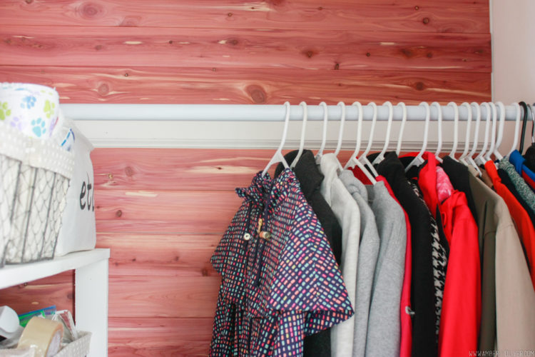 Closet Ideas How to do a DIY Cedar Lined Closet