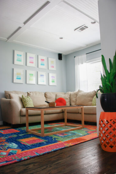 One Room Challenge Living Room Makeover
