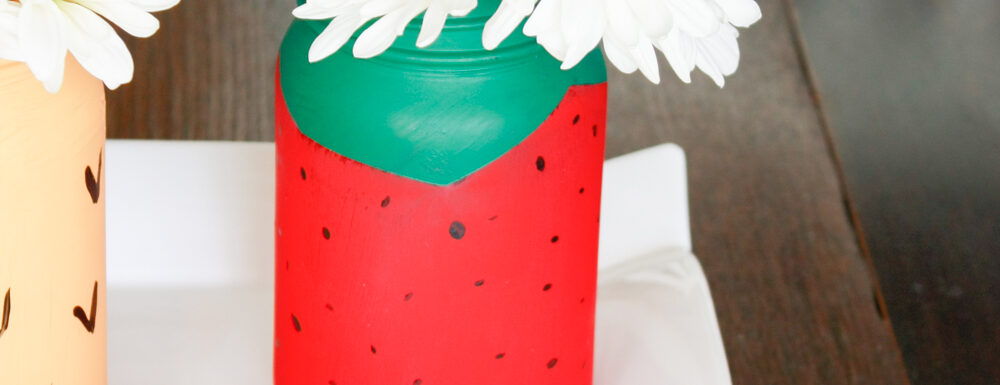 Mason Jar Crafts: Fruit Themed Jars