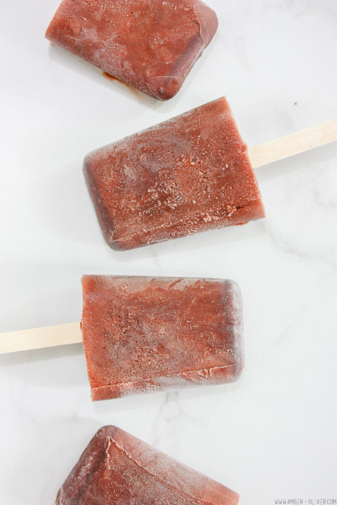 How to make your own Fudgsicles!