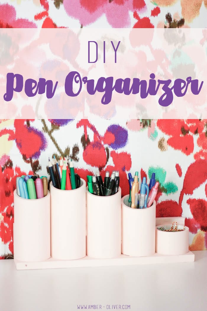 DIY Pen Organizer/ Pen Holder