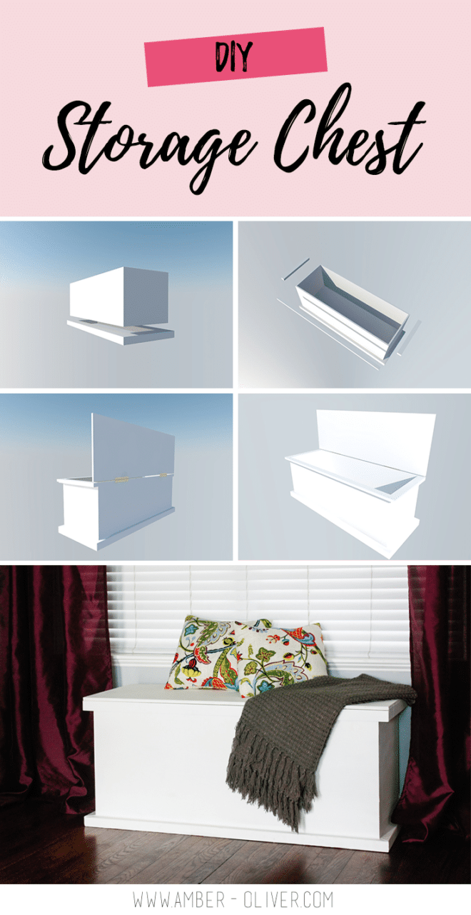 DIY Storage Chest - Amber Oliver