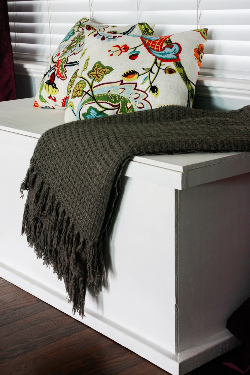 Diy blanket online storage