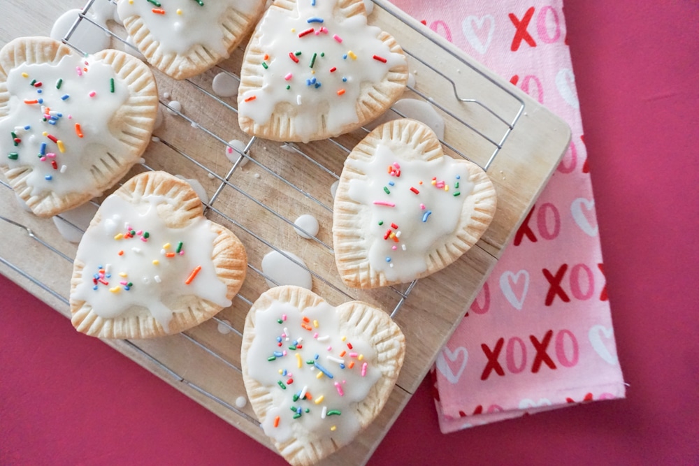 Homemade Pop Tarts {Perfect for Valentine's Day} - FeelGoodFoodie