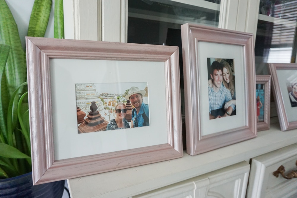 Spray Painting Picture Frames: Thrift Shop Challenge!