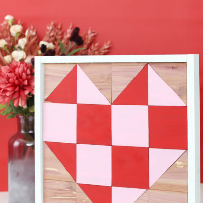 How To Make A Barn Quilt with cedar planks