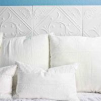 Faux Tiled Headboard