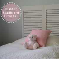 Shutter Headboard Tutorial