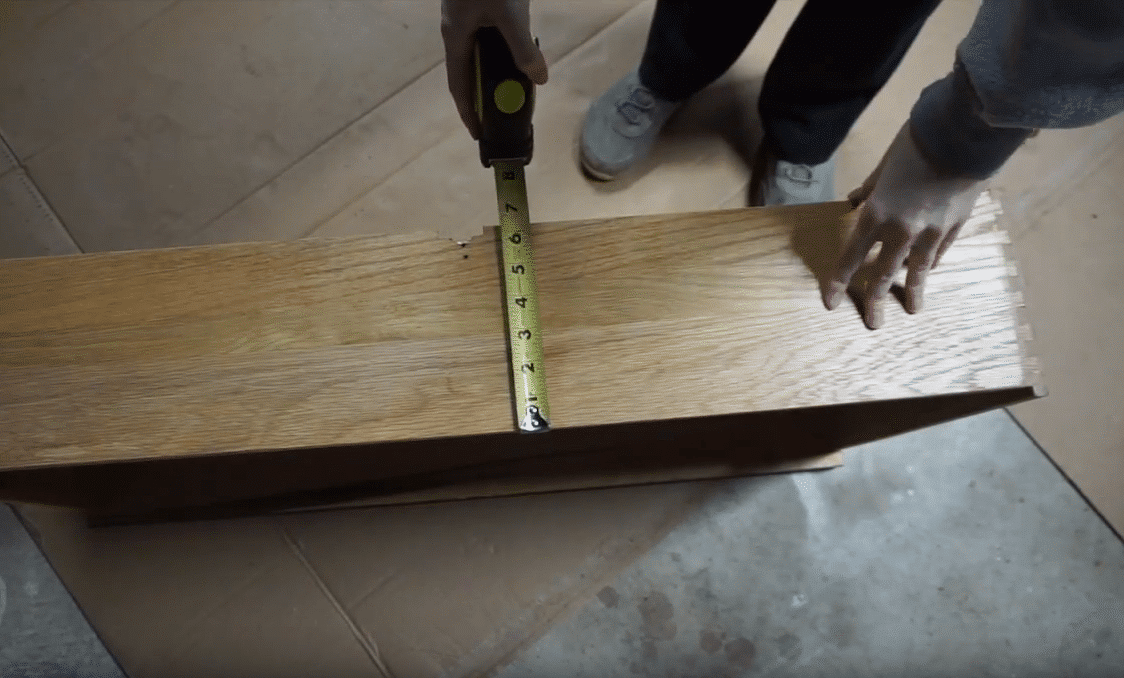 How To Turn Dresser Drawers Into Shelves: measuring for the drawers