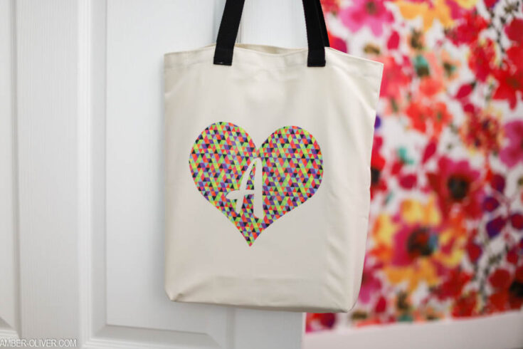 How to use Cricut Infusible Ink Transfers on Tote Bag DIY