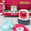 Create monogrammed mittens quickly and easily using the Cricut EasyPress Mini!