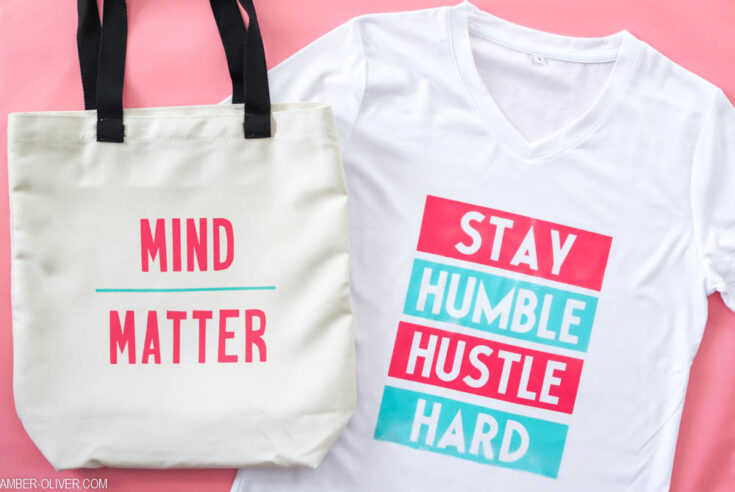 Cricut Infusible Ink Workout Tee and Tote