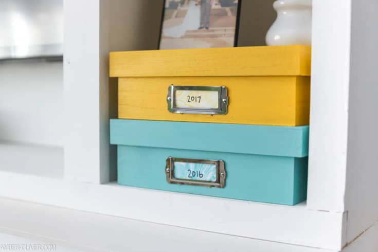 DIY Memory Boxes