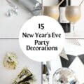 new year's eve party ideas pin with text
