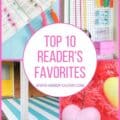 Top 10 Reader's Favorites 2021 pin collage with text
