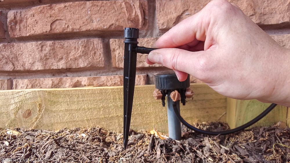 drip emitter for diy drip irrigation system for raised beds