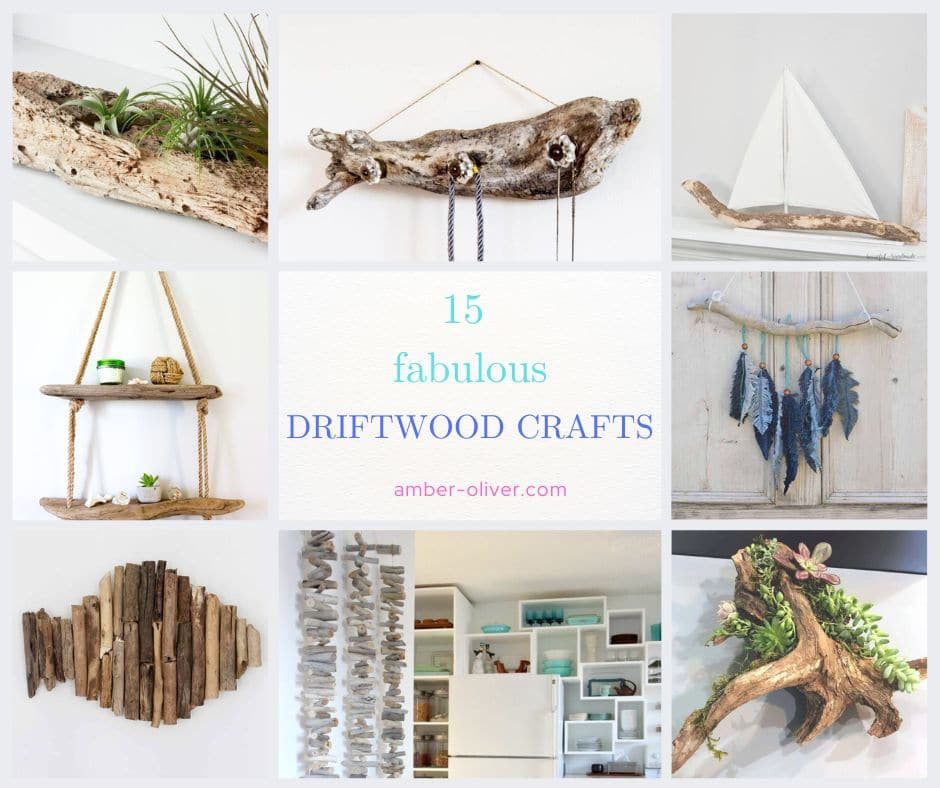 Beautiful Driftwood Jewelry Hanger You Can Make - DIY Candy