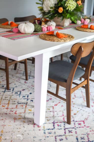 How to Paint a Table Without Sanding - Amber Oliver