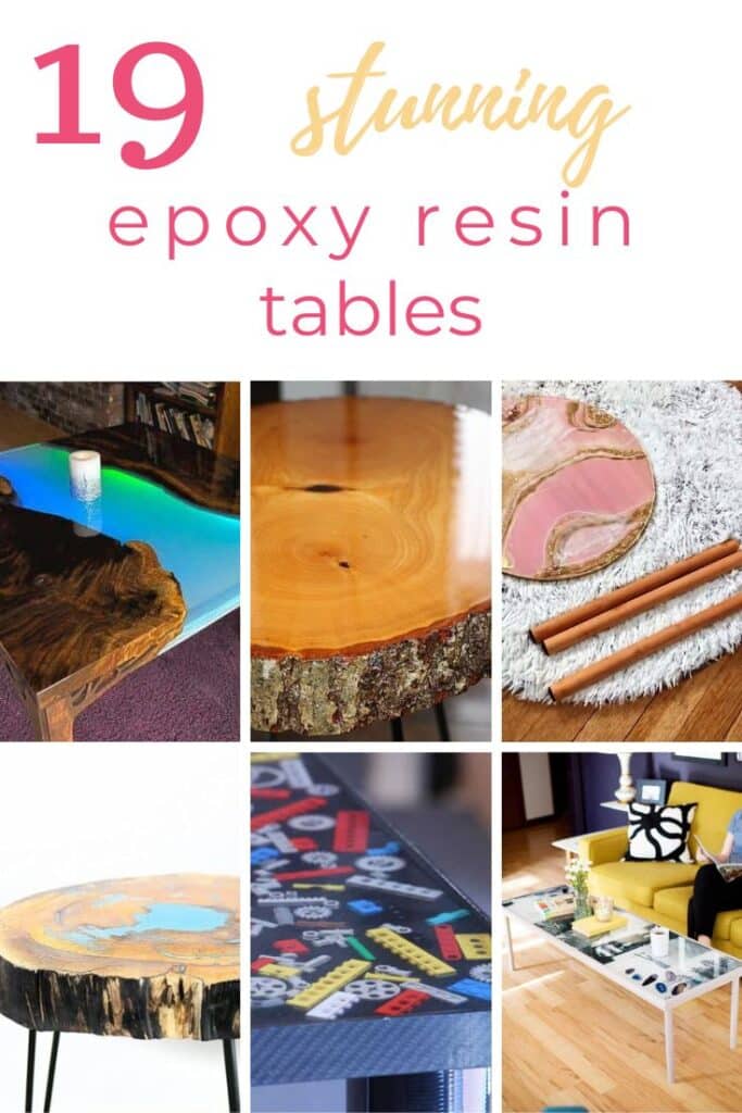 19 DIY Epoxy Resin Tables to Make (And some to Buy!)