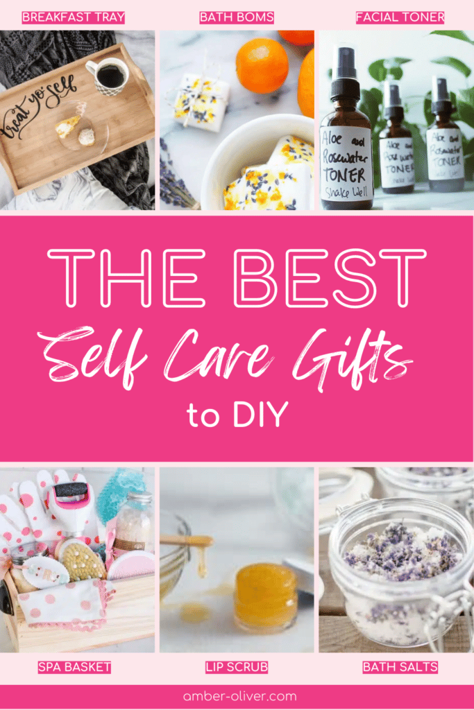 self care gifts to diy pin image