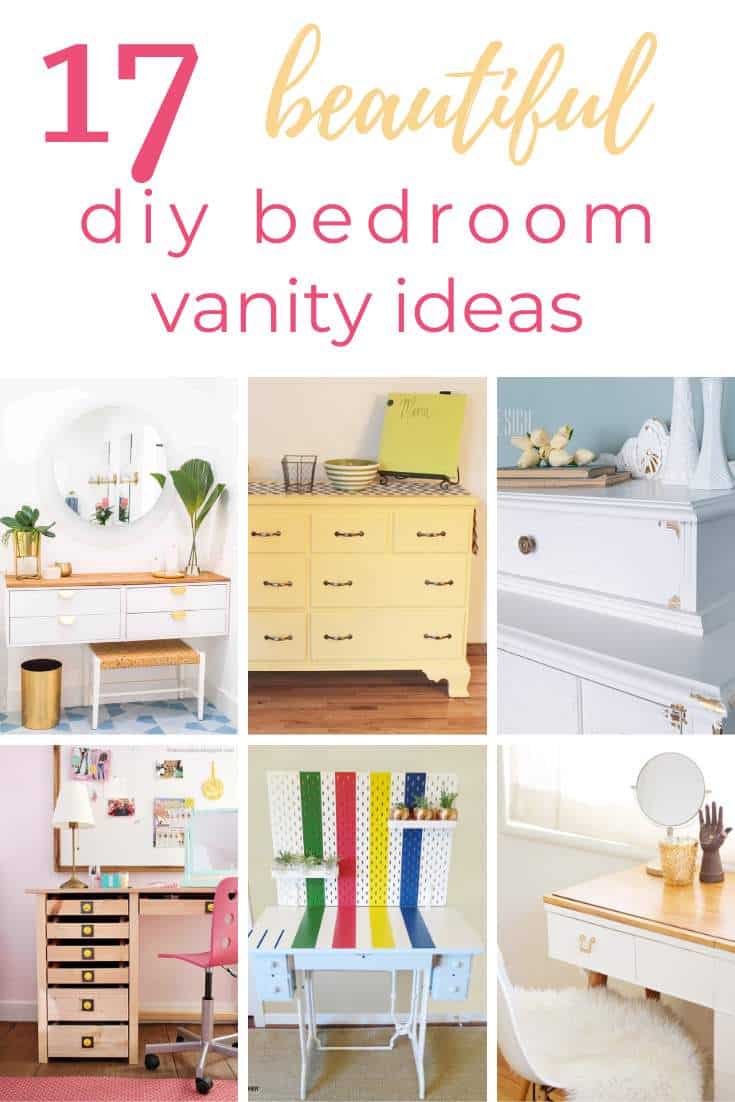 Small Spaces Decor Inspiration: How to Create a Vanity in Your