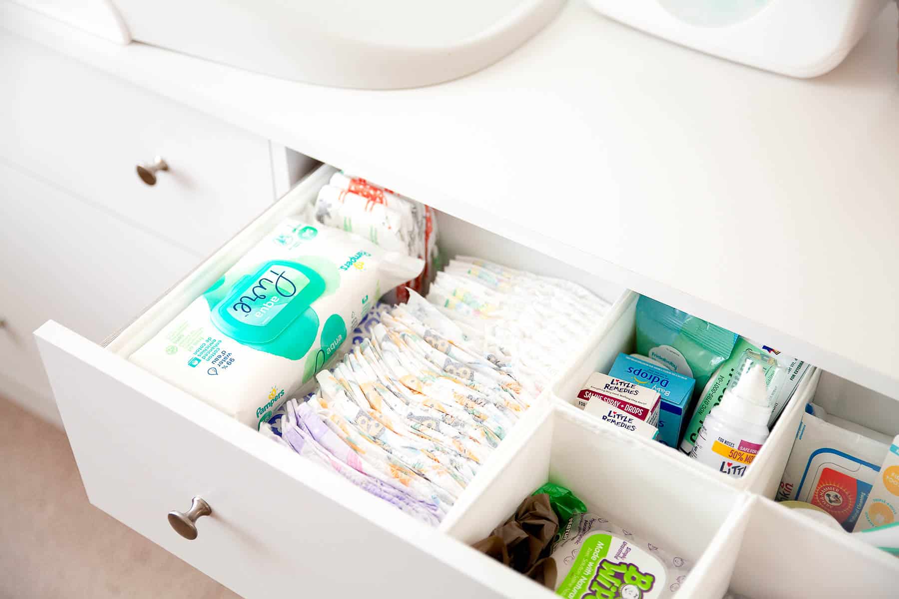 17 Brilliant Nursery Drawer Organization Ideas