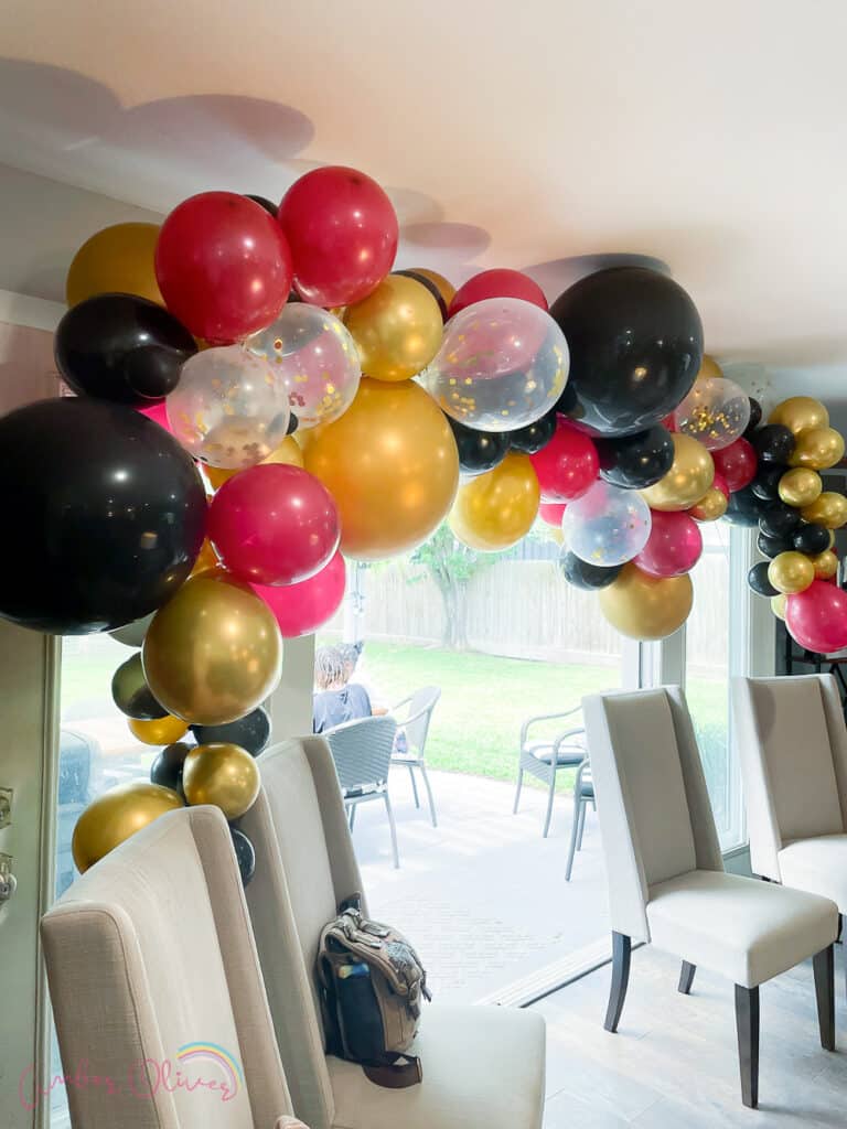 easy balloon garland tutorial for any occasion