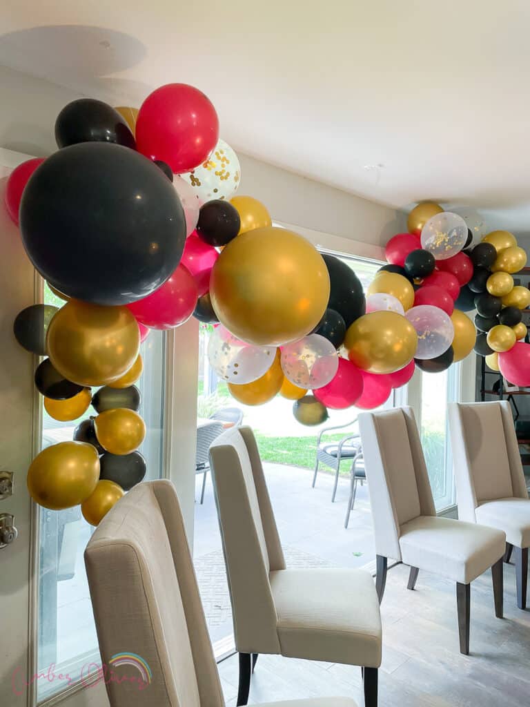 Balloon Arch Tutorial  Easy DIY Party Backdrop 