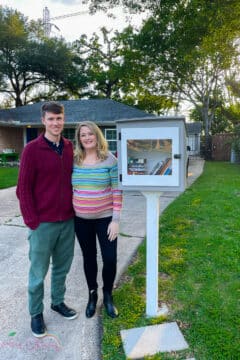 amber oliver free little library