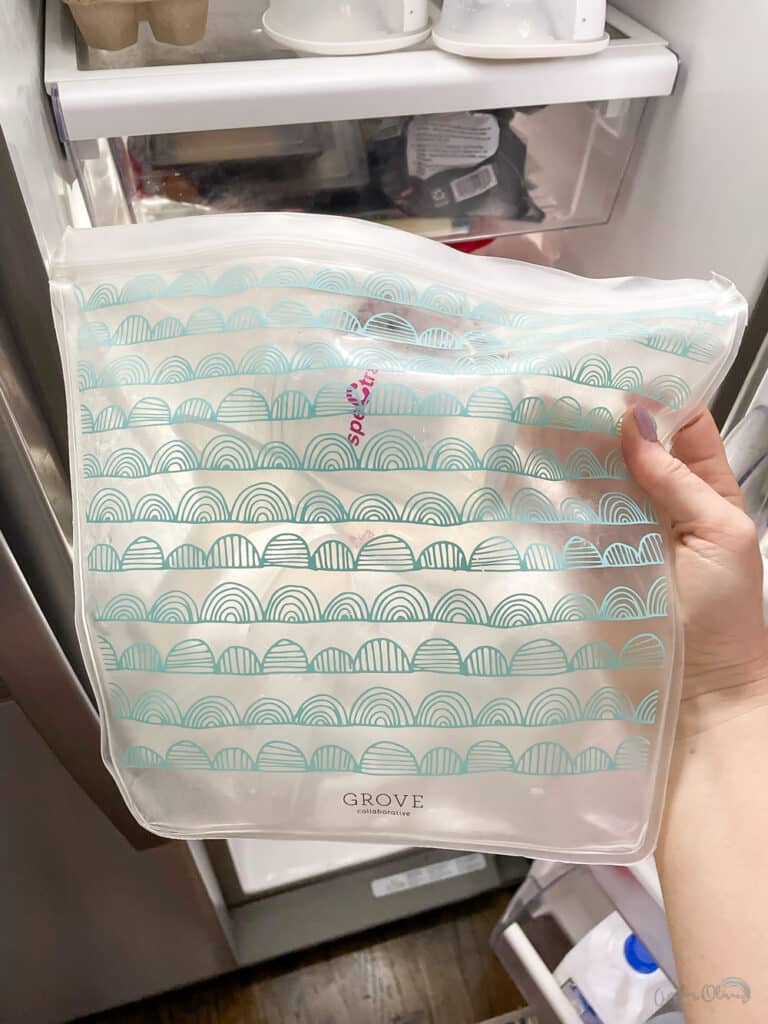the fridge hack - using a fridge bag with the spectra breast pump
