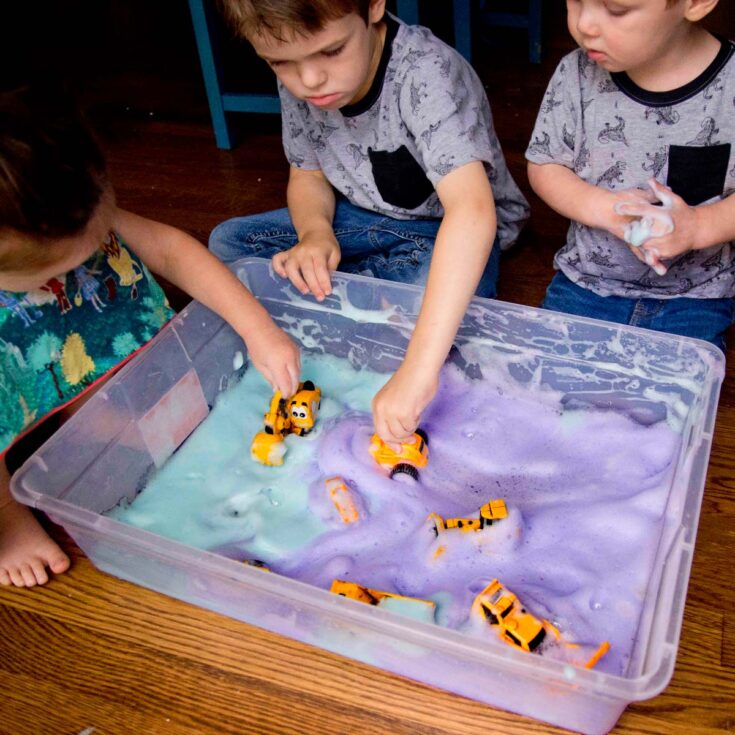 Image for Bubble Foam Trucks Activity