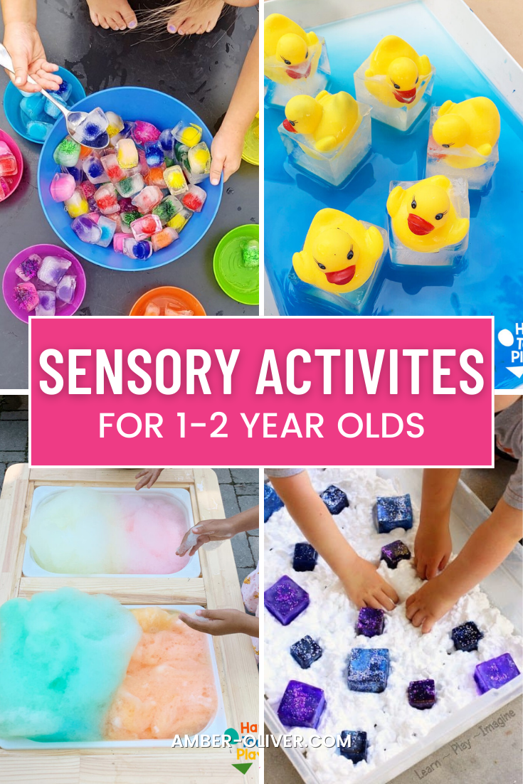 Sensory Activities for 1 - 2 Year Olds