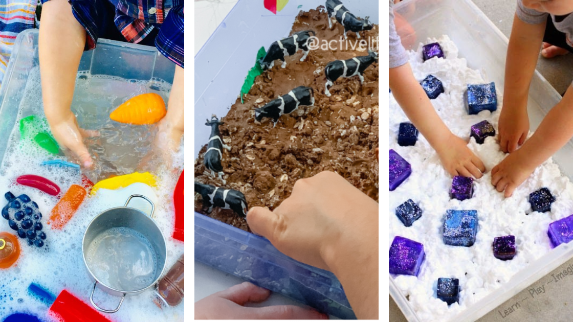 Sensory Activities for 1 - 2 Year Olds