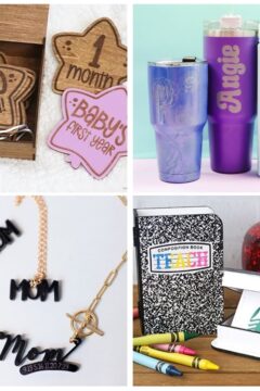 What You Can Do with a Laser Engraver collage
