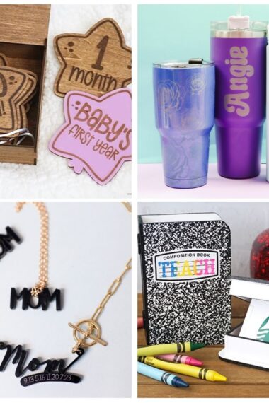 What You Can Do with a Laser Engraver collage